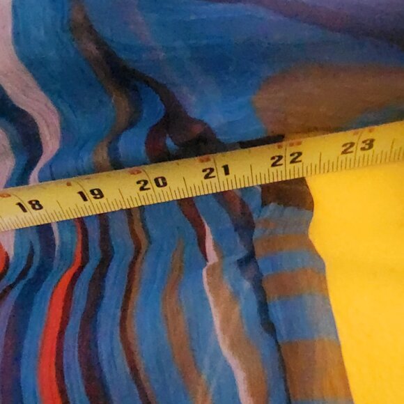 F2 Beautiful sheer So light & airy multi coloured Bejeweled No tags - Picture 6 of 7